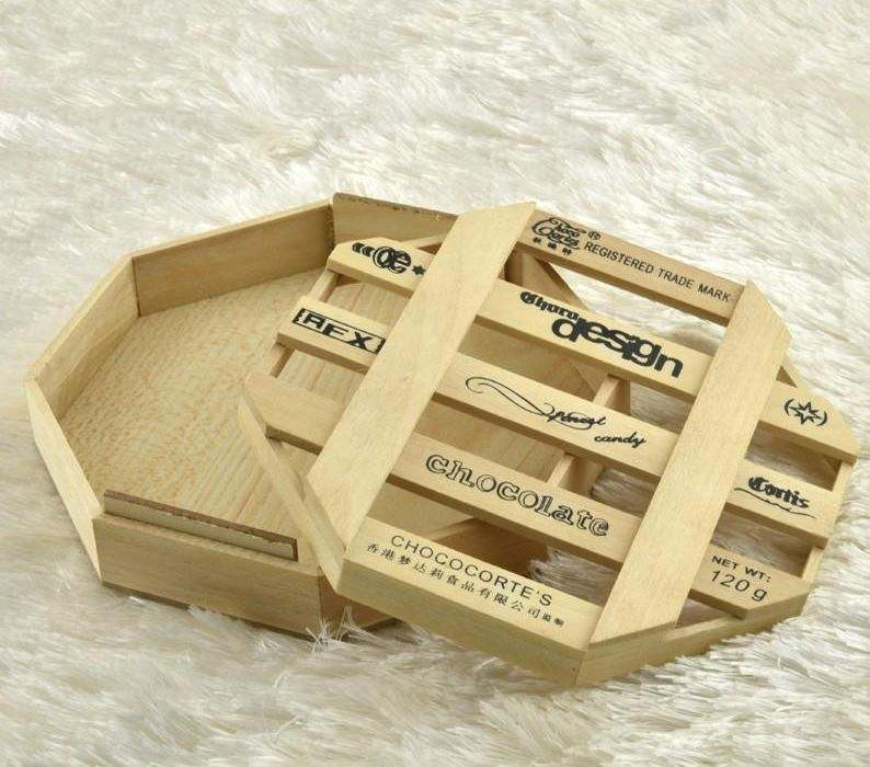 木质巧克力礼盒（定制礼品包装）